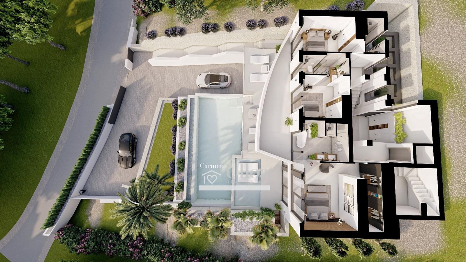 4 bedroom Villa for sale in Altea with pool garage - € 2,090,000 (Ref: 8538861)
