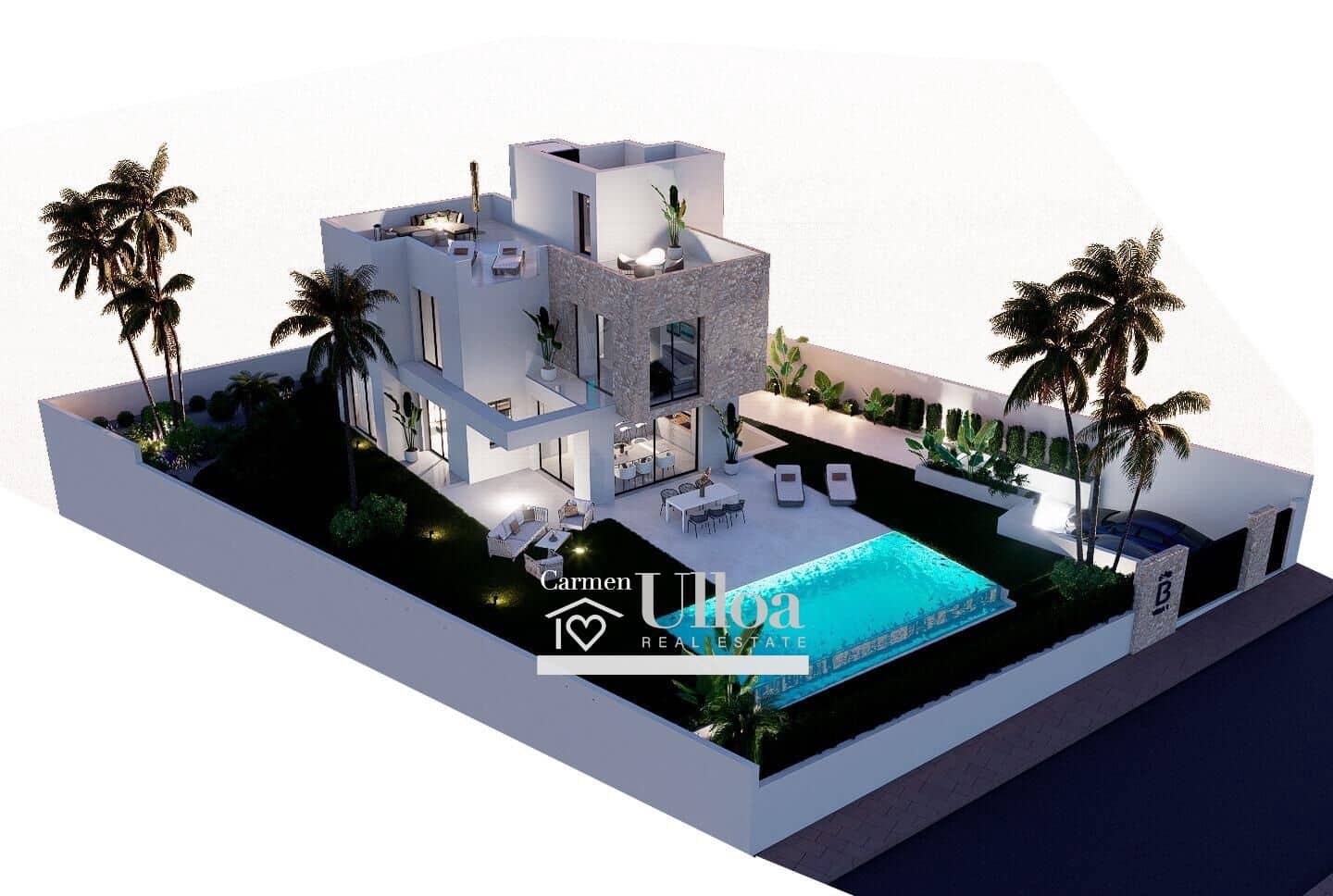 3 slaapkamer Villa te koop in Finestrat met zwembad - € 729.900 (Ref: 8549409)