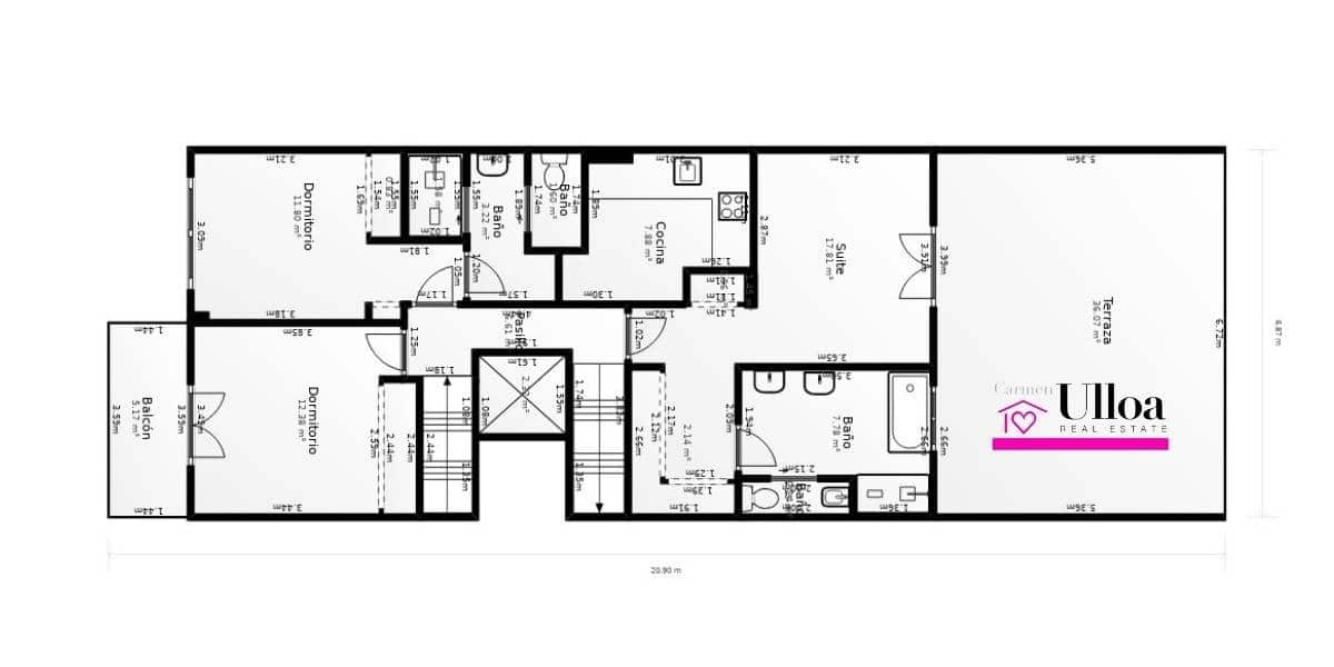 7 sypialnia Dom szeregowy na sprzedaż w Playa de San Juan z basenem garażem - 1 145 000 € (Ref: 8813030)