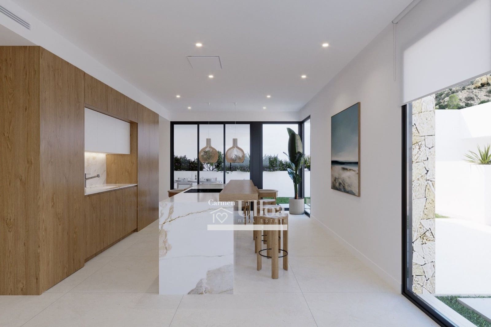 3 Zimmer Villa zu verkaufen in Monforte del Cid mit Pool Garage - 895.000 € (Ref: 8880174)