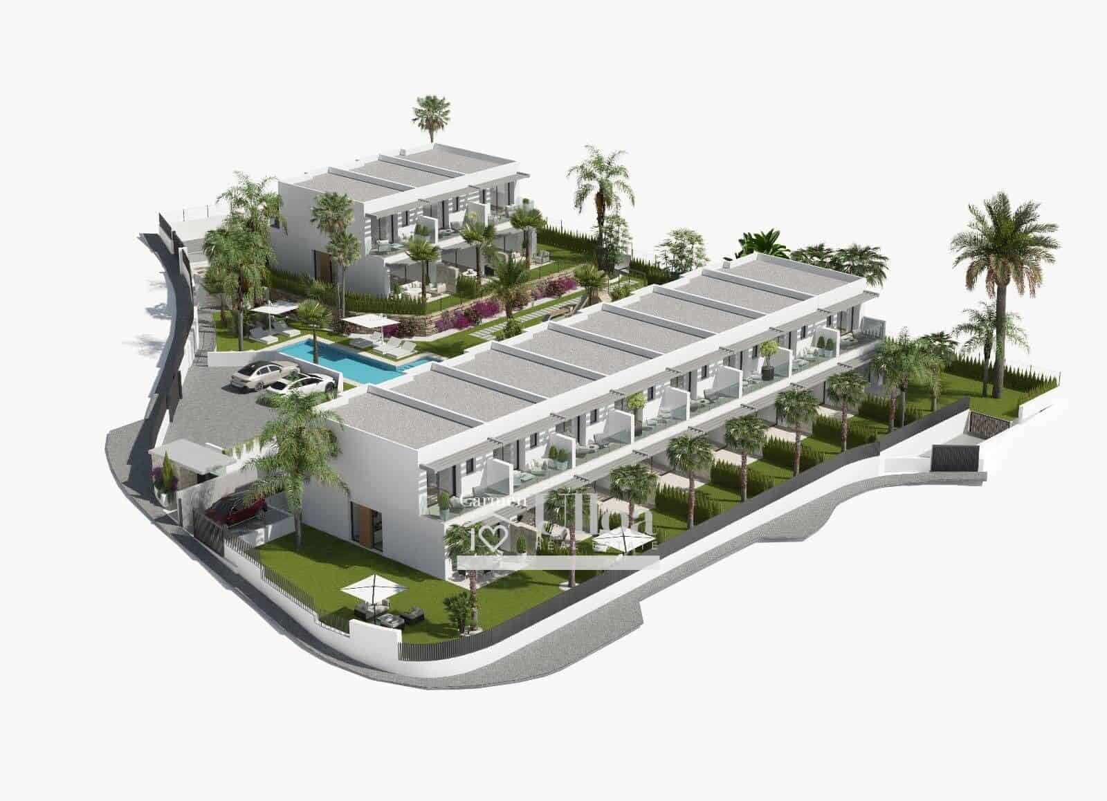 3 bedroom Terraced Villa for sale in Finestrat with garage - € 495,000 (Ref: 8893268)