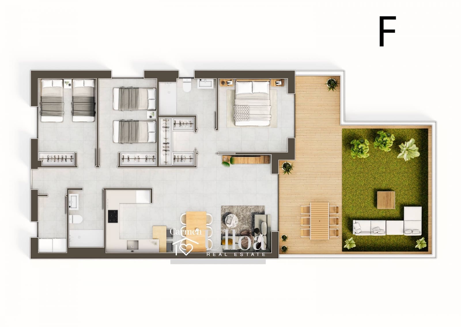 3 quarto Apartamento para venda em Gran Alacant com piscina - 405 000 € (Ref: 8902166)