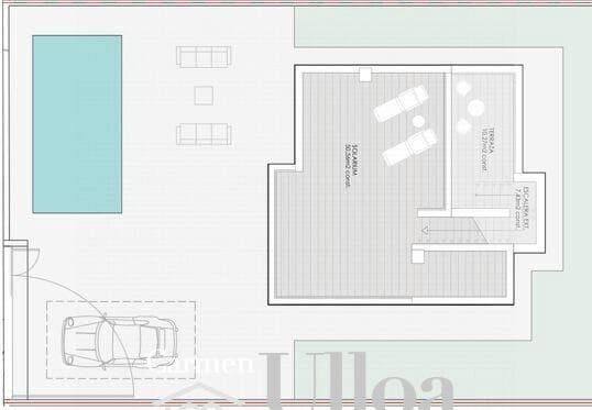 3 soverom Villa til salgs i Muchamiel / Mutxamel med svømmebasseng - € 450 000 (Ref: 8979522)