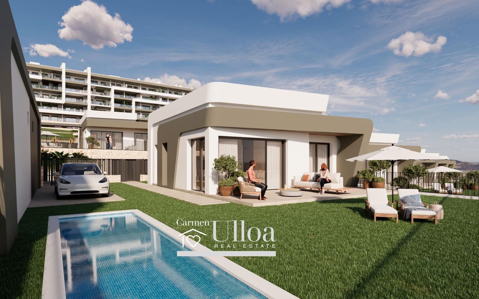 2 bedroom Penthouse for sale in Muchamiel / Mutxamel with pool garage - € 399,000 (Ref: 9001287)