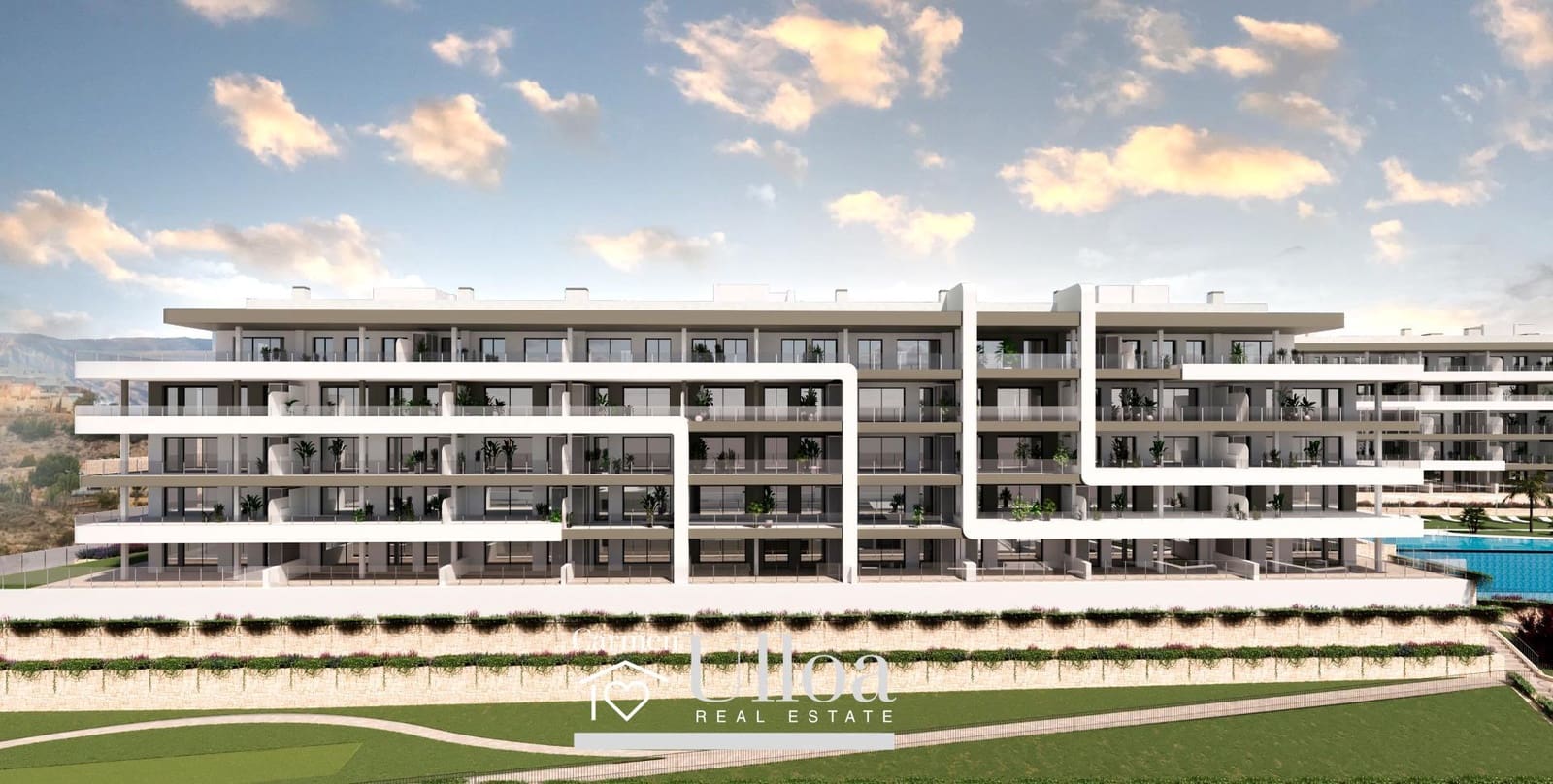 2 bedroom Penthouse for sale in Muchamiel / Mutxamel with pool garage - € 399,000 (Ref: 9001287)