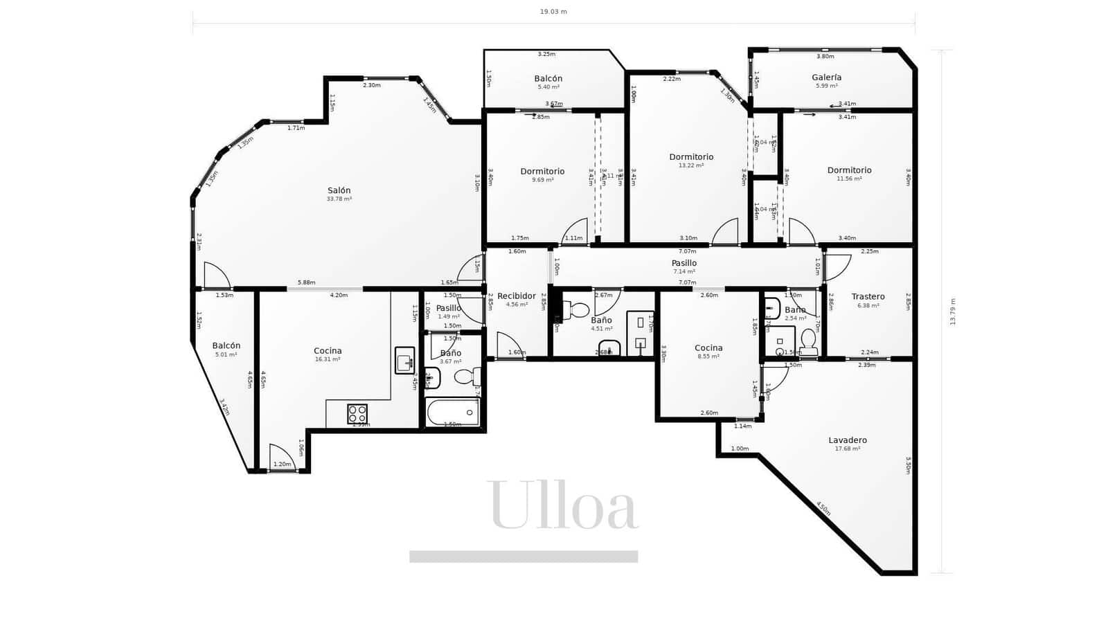4 sovrum Lägenhet till salu i Alicante stad - 475 000 € (Ref: 9208488)