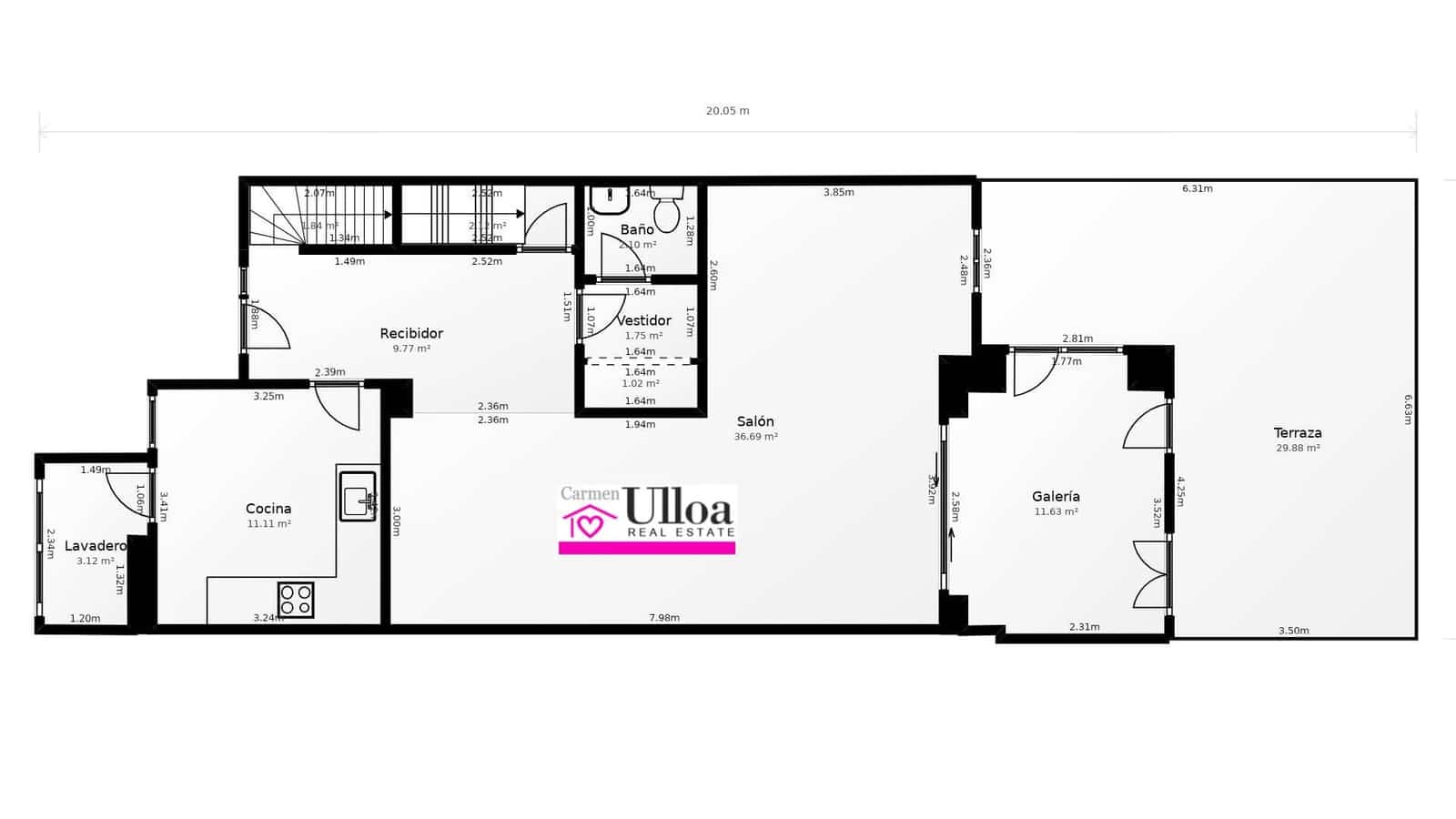 4 sovrum Radhus till salu i Alicante stad med pool garage - 670 000 € (Ref: 9266518)