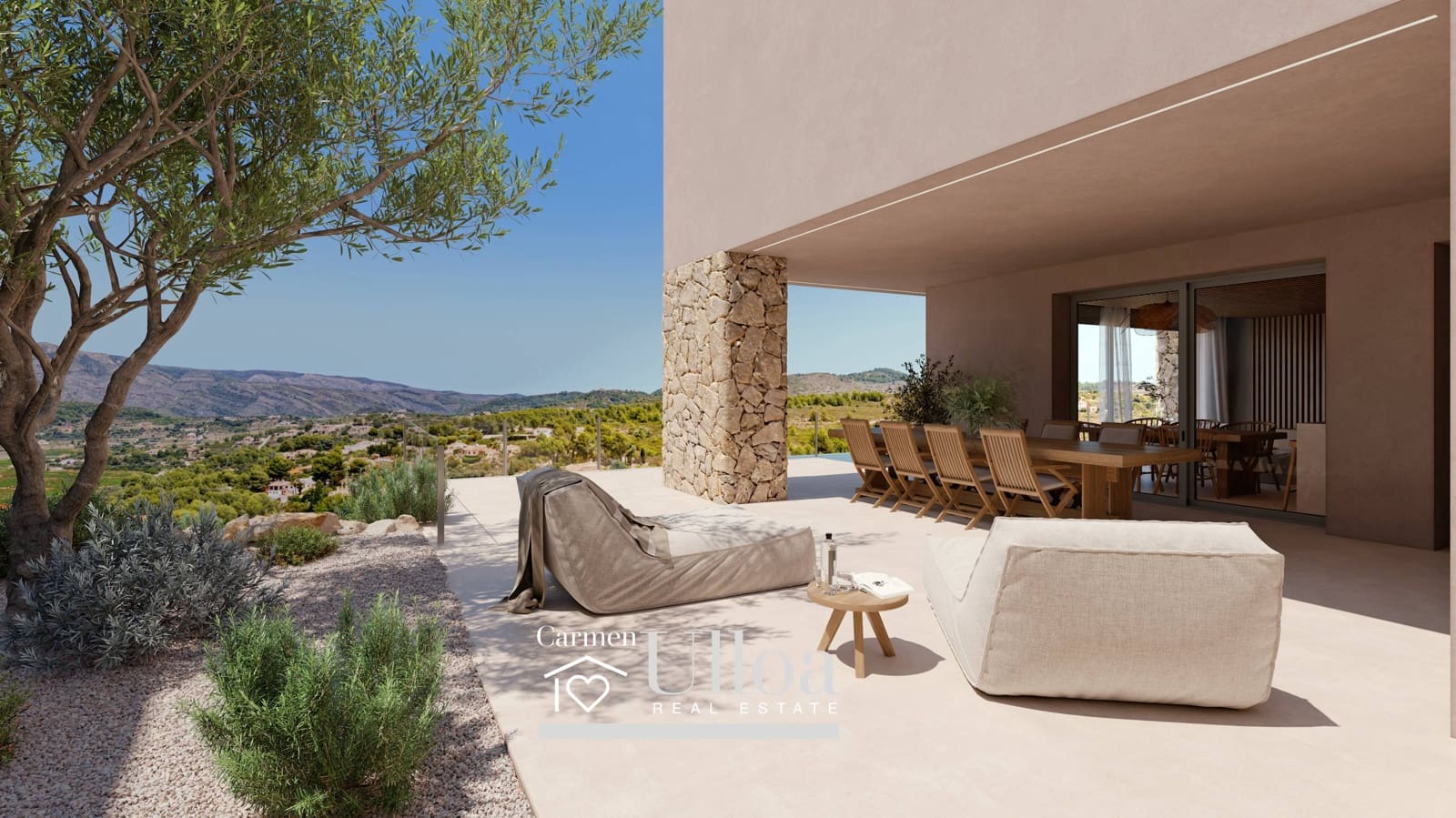 Chalet de 3 habitaciones en Llíber en venta con piscina - 980.000 € (Ref: 9341398)