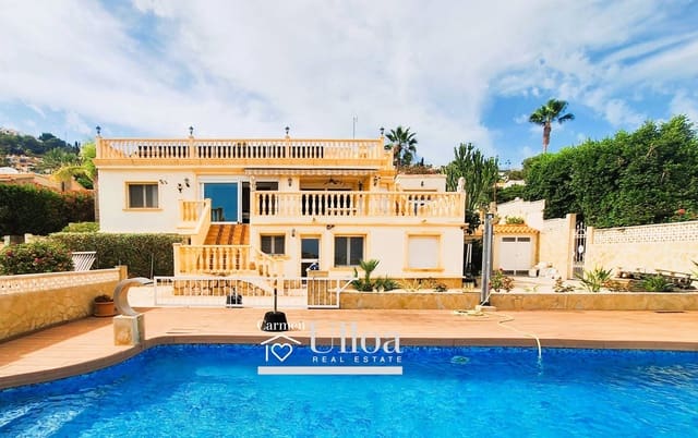 4 sypialnia Willa na sprzedaż w Moraira, Teulada-Moraira z garażem - 750 000 € (Ref: 9356096)