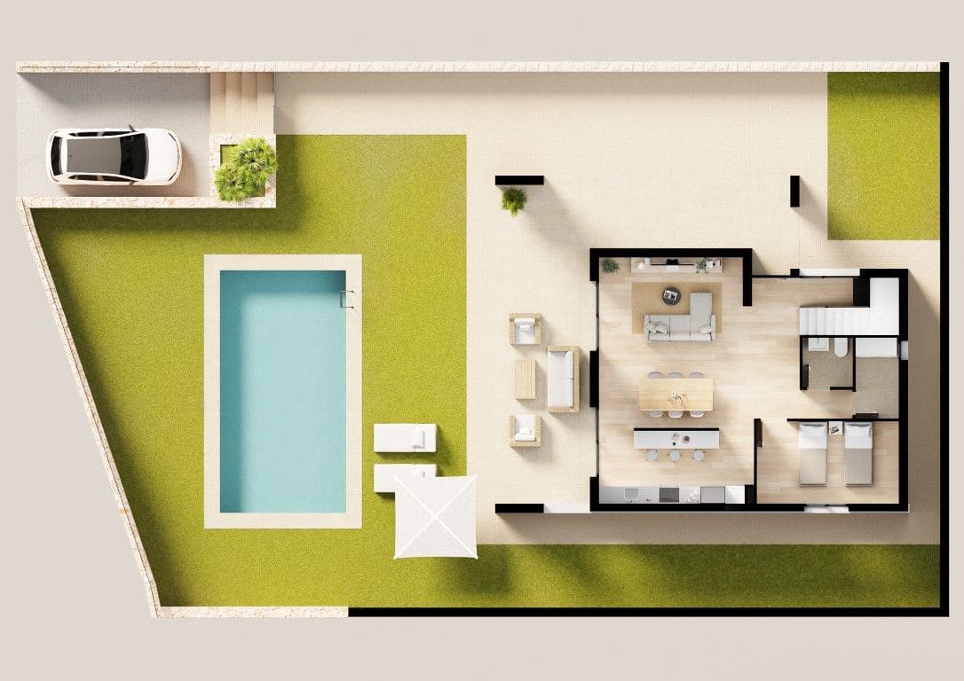 4 quarto Moradia para venda em Finestrat com piscina - 570 000 € (Ref: 9406628)