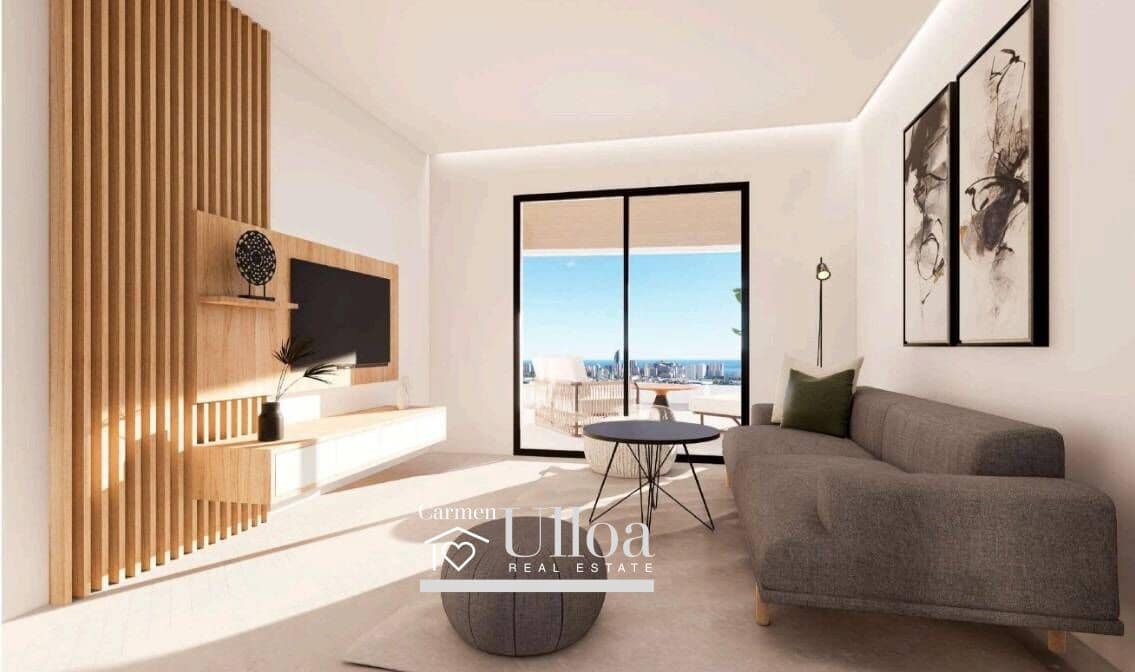 2 bedroom Apartment for sale in Finestrat with pool - € 319,900 (Ref: 9436093)