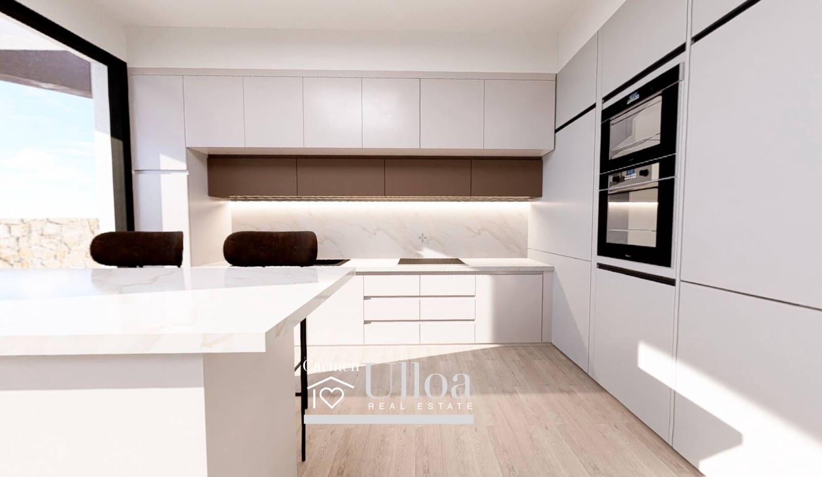 3 soveværelse Bungalow til salg i Finestrat med garage - € 459.900 (Ref: 9436095)