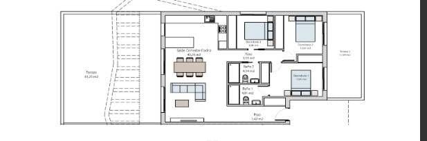 2 soverom Bungalow til salgs i Finestrat med garasje - € 399 900 (Ref: 9436096)