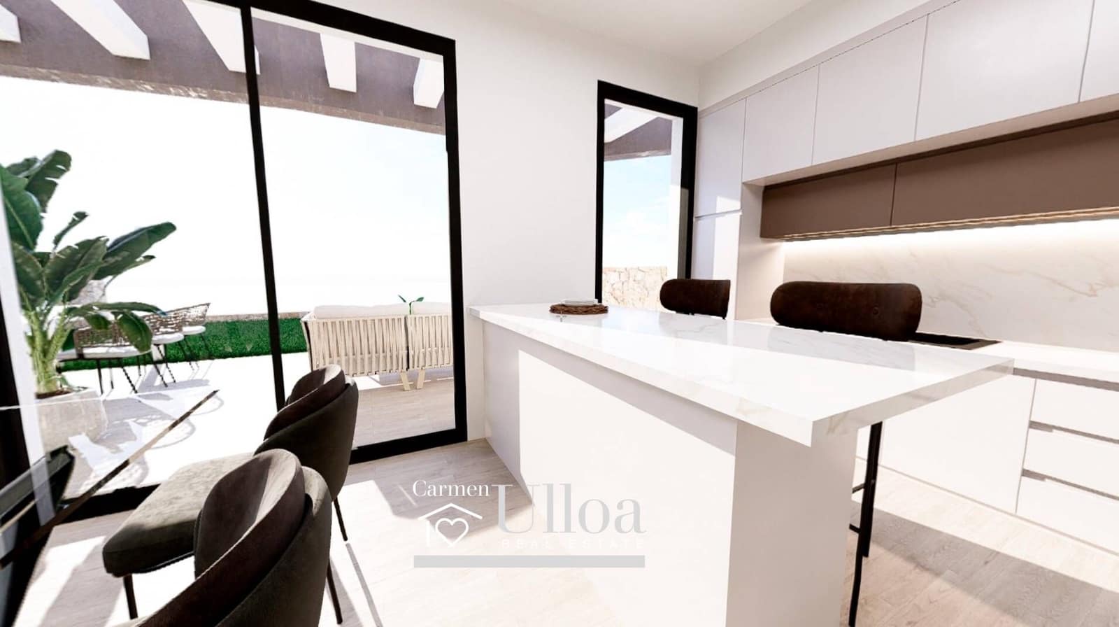 2 camera da letto Bungalow in vendita in Finestrat con garage - 399.900 € (Rif: 9436096)