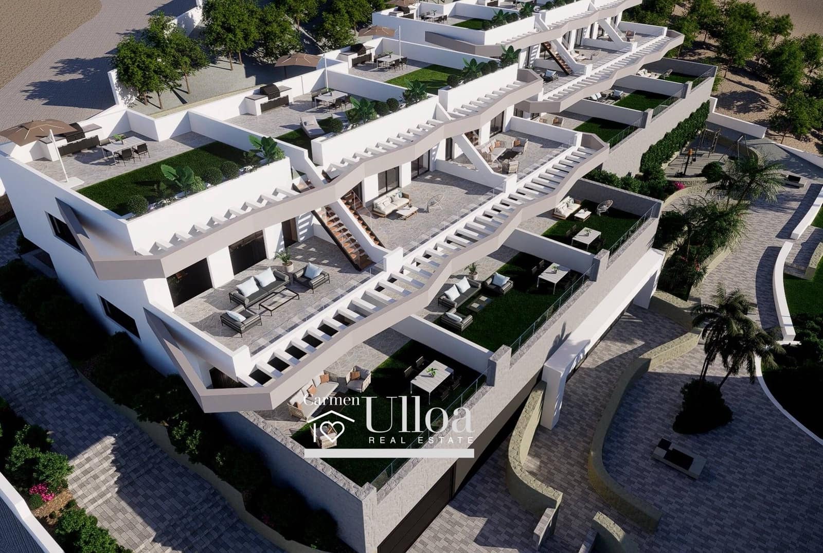 3 makuuhuone Bungalow myytävänä paikassa Finestrat mukana 
autotalli - 449 900 € (Ref: 9436097)