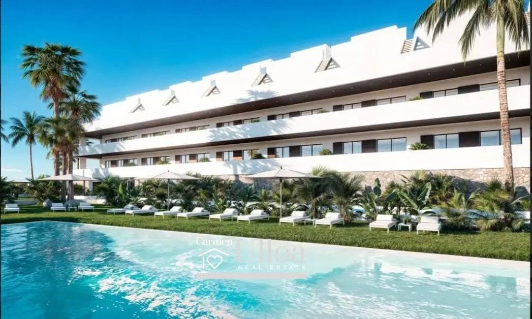 2 bedroom Apartment for sale in Finestrat with pool - € 299,900 (Ref: 9436099)