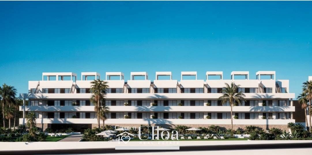 2 makuuhuone Huoneisto myytävänä paikassa Finestrat mukana uima-altaan - 289 900 € (Ref: 9436100)