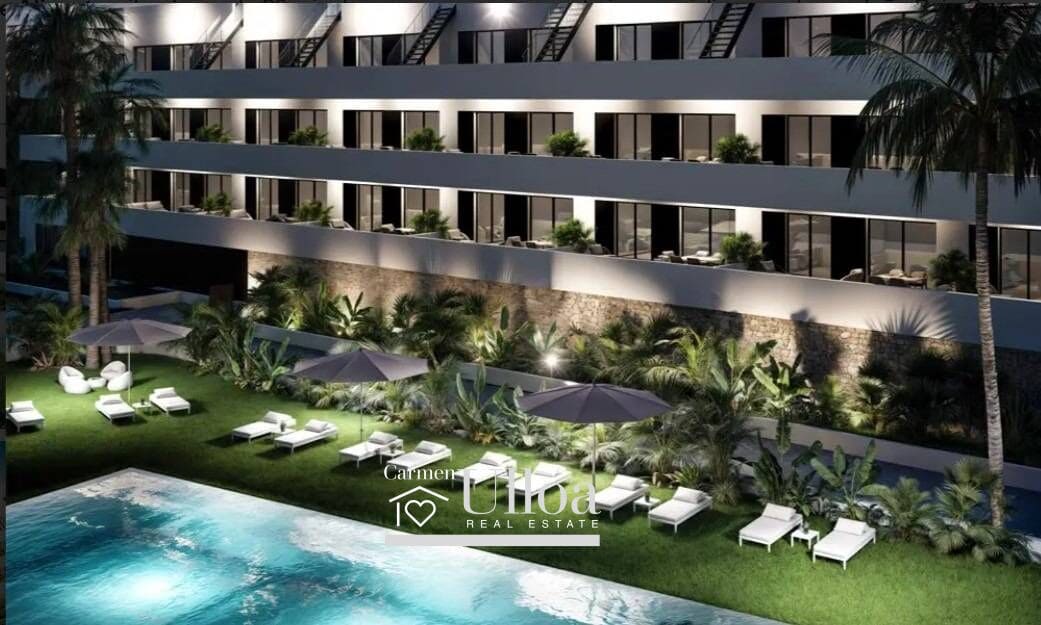 2 bedroom Apartment for sale in Finestrat with pool - € 289,900 (Ref: 9436100)