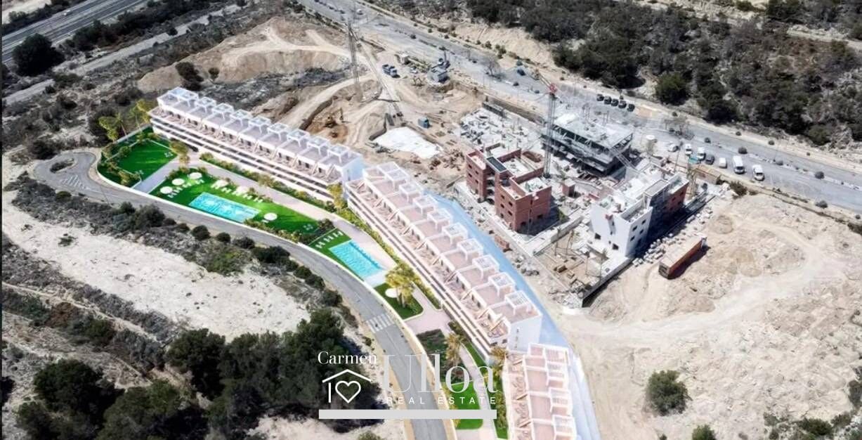 2 bedroom Apartment for sale in Finestrat with pool - € 299,900 (Ref: 9436405)