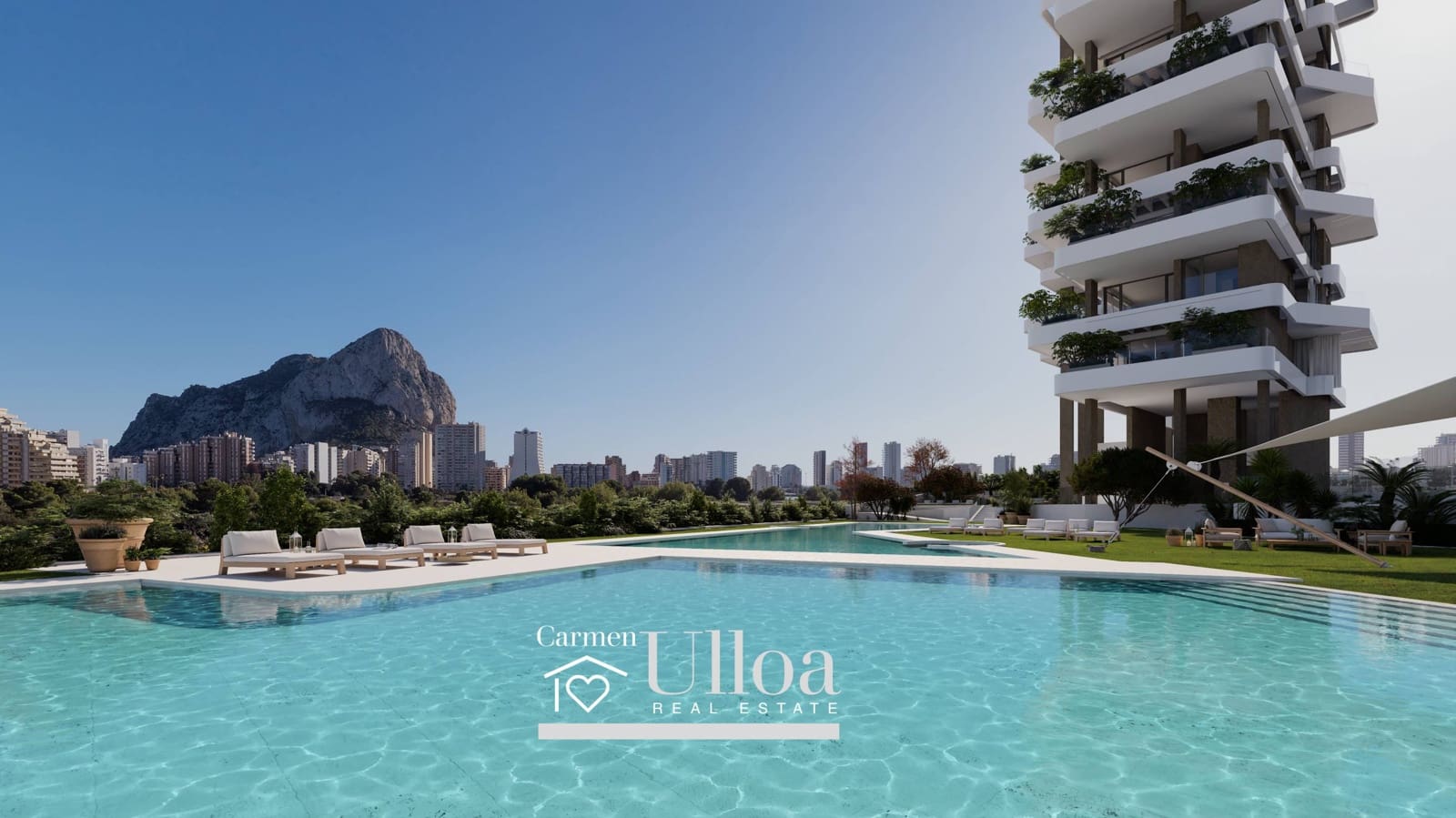 2 camera da letto Appartamento in vendita in Calpe / Calp con piscina - 699.000 € (Rif: 9473122)