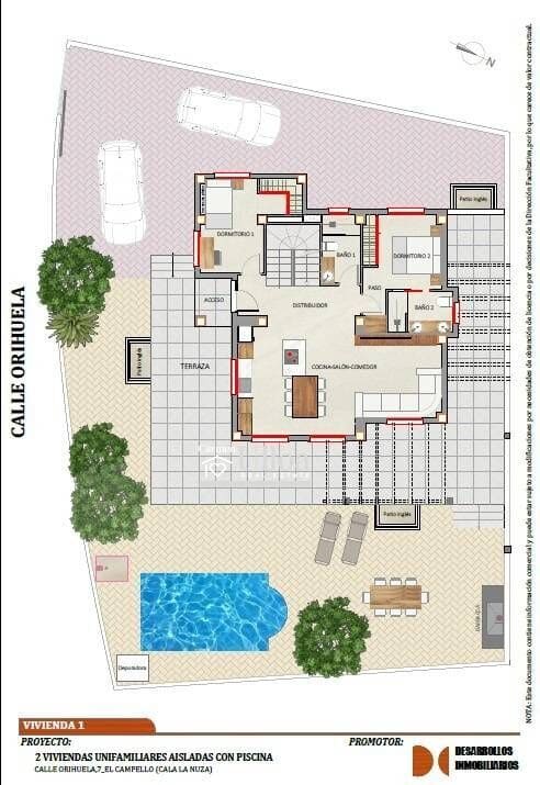 4 Zimmer Villa zu verkaufen in El Campello mit Pool Garage - 865.000 € (Ref: 9509225)