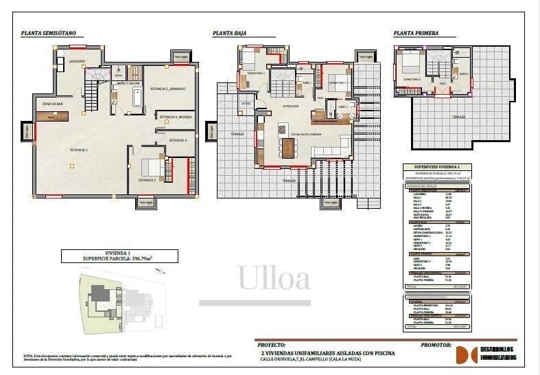 4 bedroom Villa for sale in El Campello with pool garage - € 865,000 (Ref: 9509225)