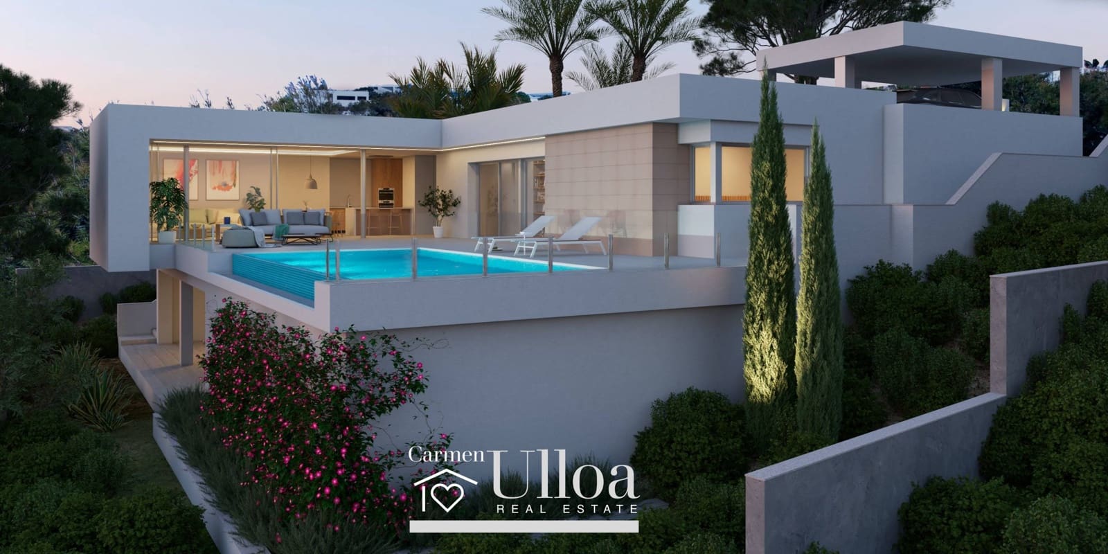 4 Zimmer Villa zu verkaufen in Cumbre del Sol mit Pool - 1.300.000 € (Ref: 9627816)