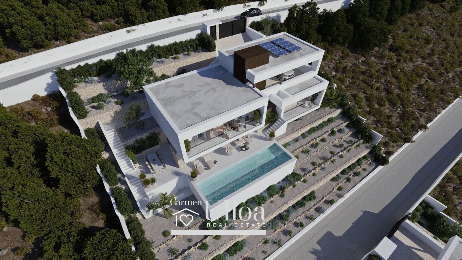 4 Zimmer Villa zu verkaufen in Altea mit Pool - 2.349.000 € (Ref: 9630305)