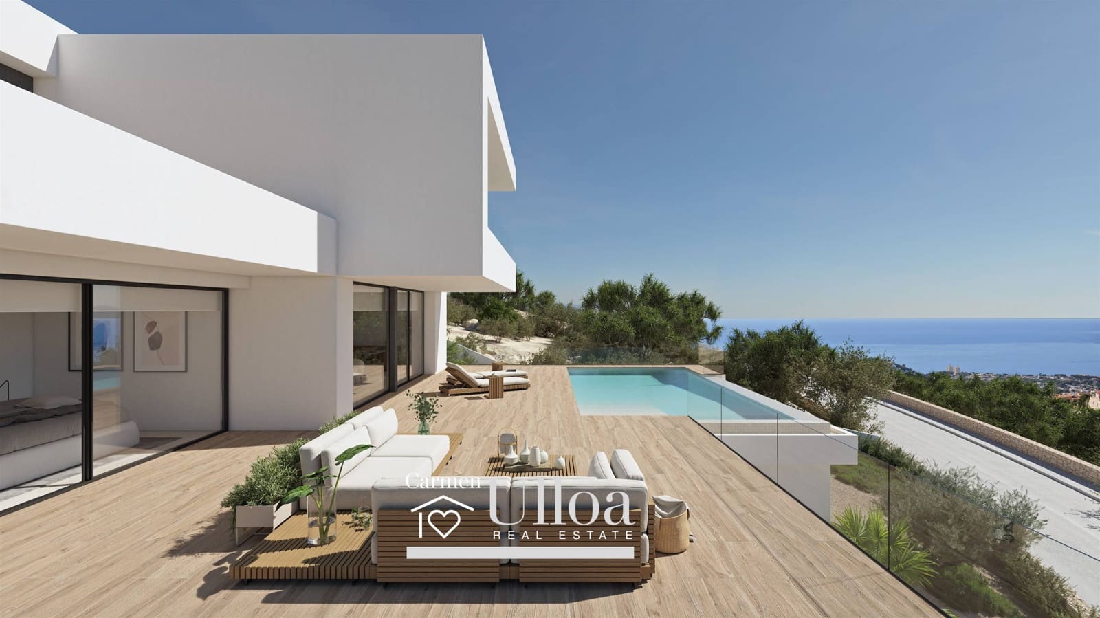 Chalet de 3 habitaciones en Cumbre del Sol en venta con piscina - 2.495.000 € (Ref: 9637798)