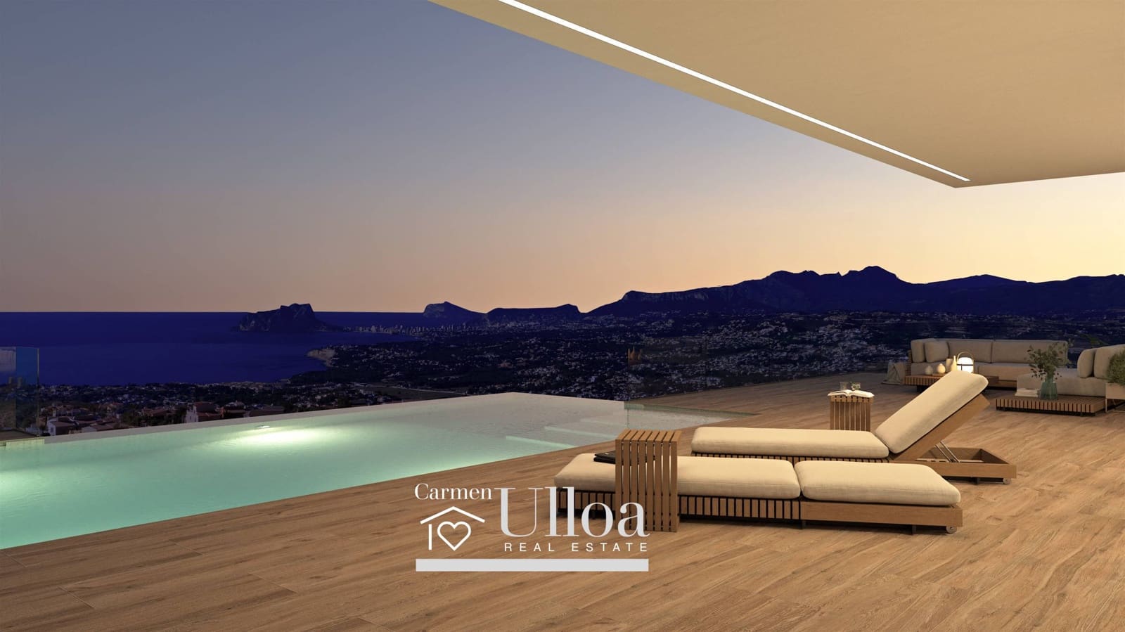 Chalet de 3 habitaciones en Cumbre del Sol en venta con piscina - 2.495.000 € (Ref: 9637798)