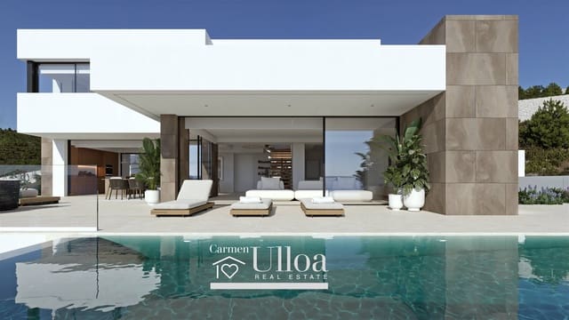 3 sypialnia Willa na sprzedaż w Cumbre del Sol, Benitachell / Benitatxell z basenem - 2 800 000 € (Ref: 9645261)