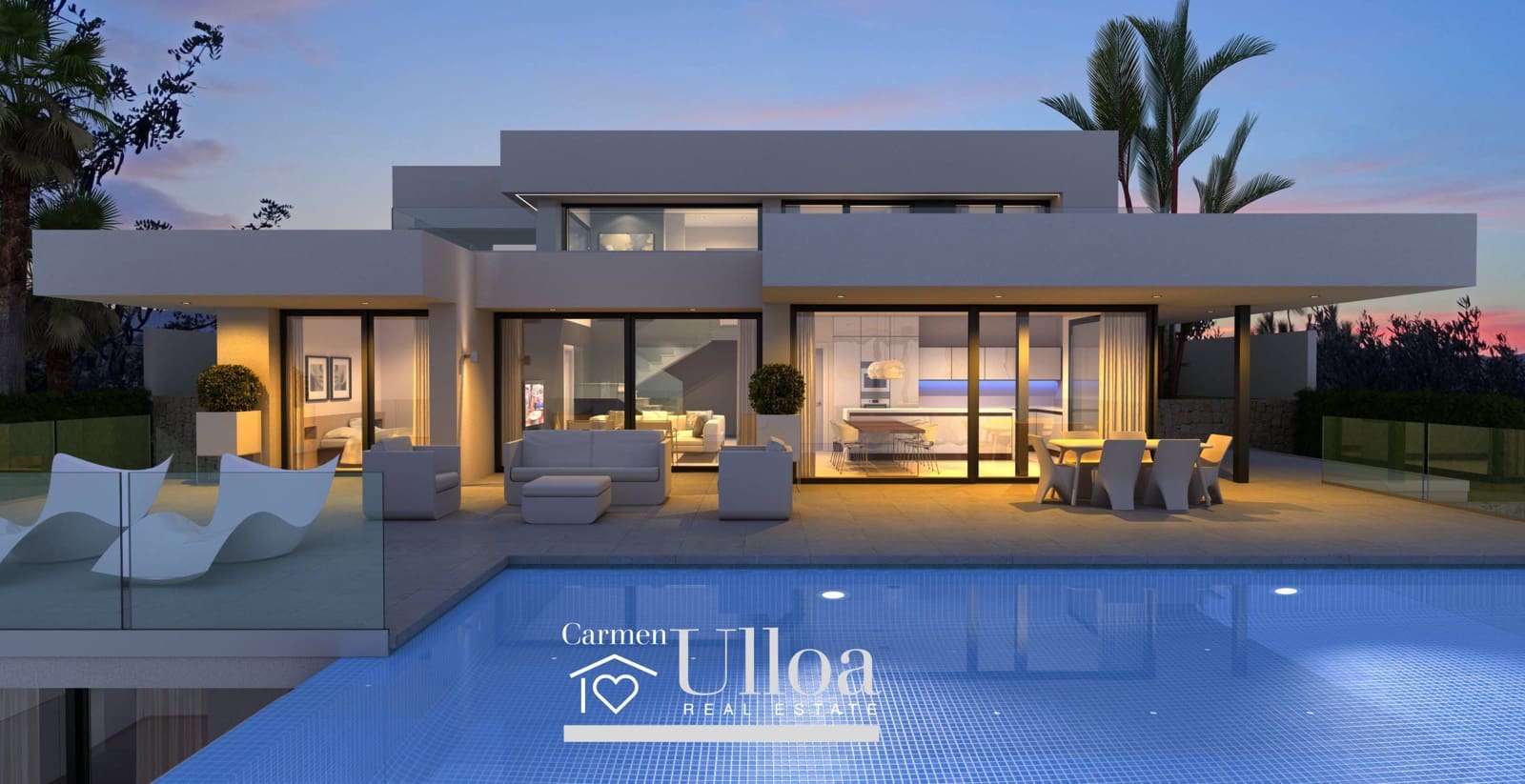 3 sovrum Villa till salu i Cumbre del Sol med pool - 2 350 000 € (Ref: 9656284)