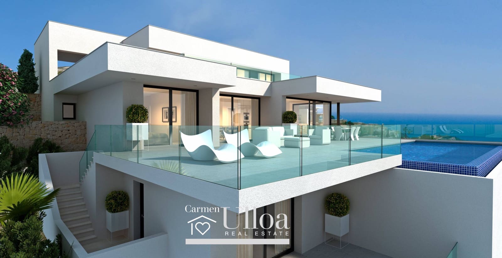 3 sovrum Villa till salu i Cumbre del Sol med pool - 2 350 000 € (Ref: 9656284)