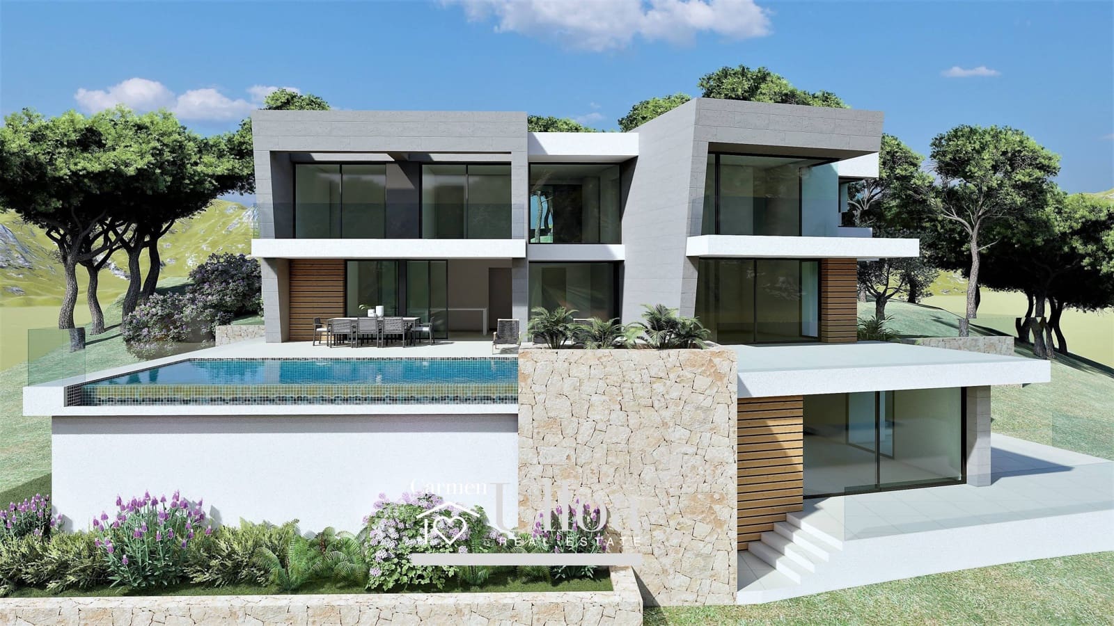 3 makuuhuone Huvila myytävänä paikassa Cumbre del Sol mukana uima-altaan - 2 450 000 € (Ref: 9666790)