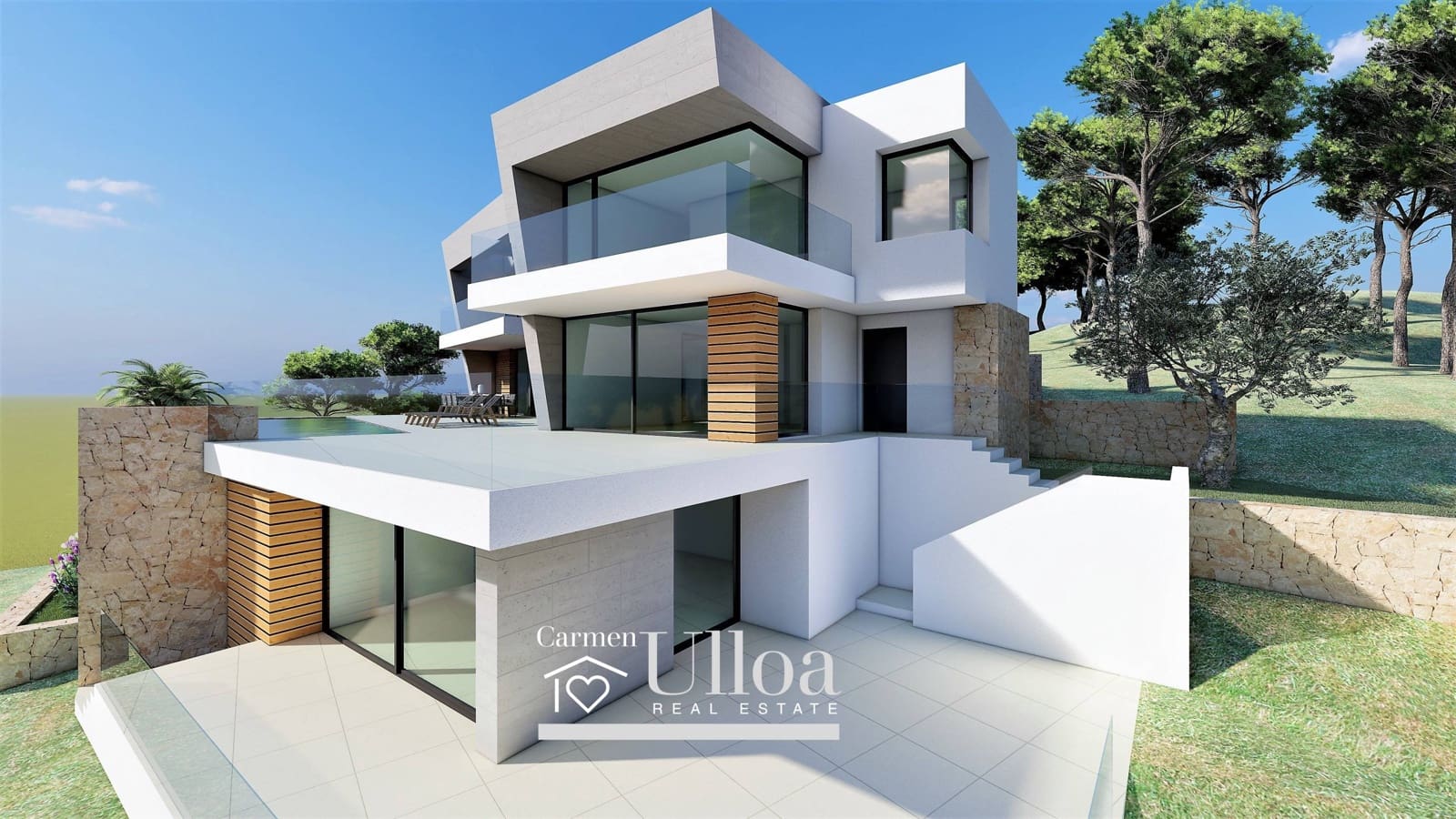 3 makuuhuone Huvila myytävänä paikassa Cumbre del Sol mukana uima-altaan - 2 450 000 € (Ref: 9666790)