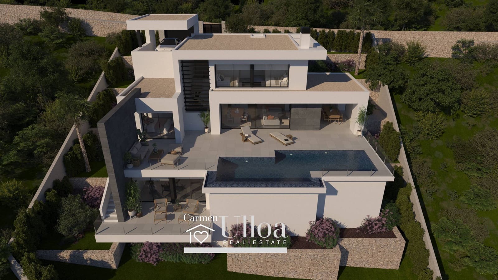 3 chambre Villa/Maison à vendre à Cumbre del Sol avec piscine - 1 865 000 € (Ref: 9670916)