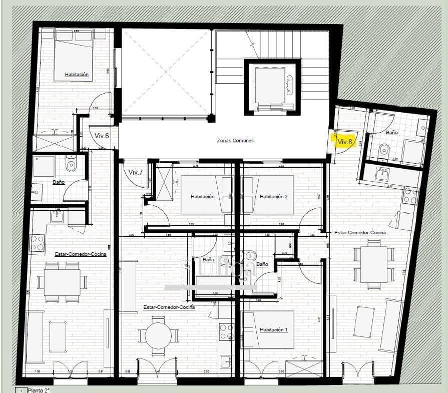 2 makuuhuone Huoneisto myytävänä paikassa La Villajoyosa / Vila Joiosa - 221 858 € (Ref: 9680002)