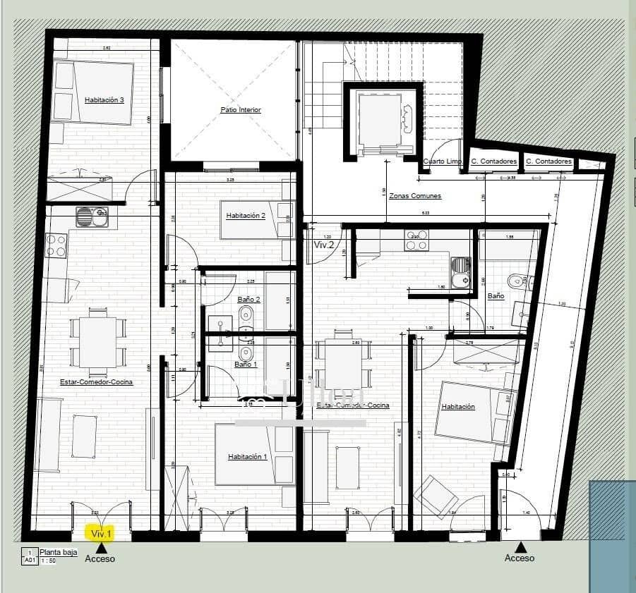 3 sovrum Lägenhet till salu i La Villajoyosa / Vila Joiosa - 283 388 € (Ref: 9680008)