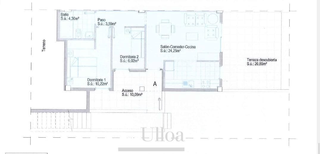 2 bedroom Apartment for sale in Muchamiel / Mutxamel with pool - € 234,000 (Ref: 9748182)