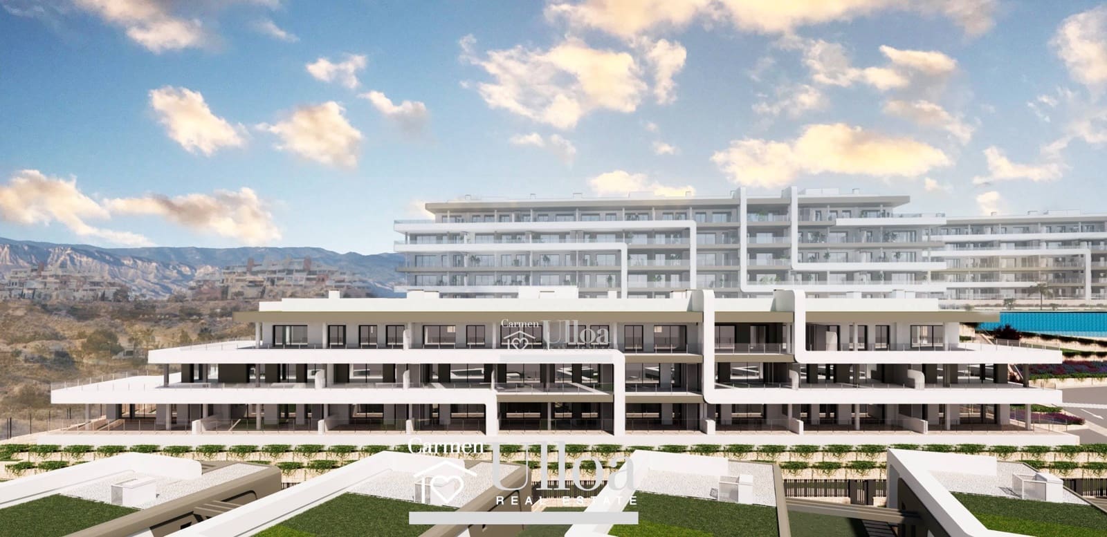 3 sovrum Takvåning till salu i Muchamiel / Mutxamel med pool garage - 490 000 € (Ref: 9786994)