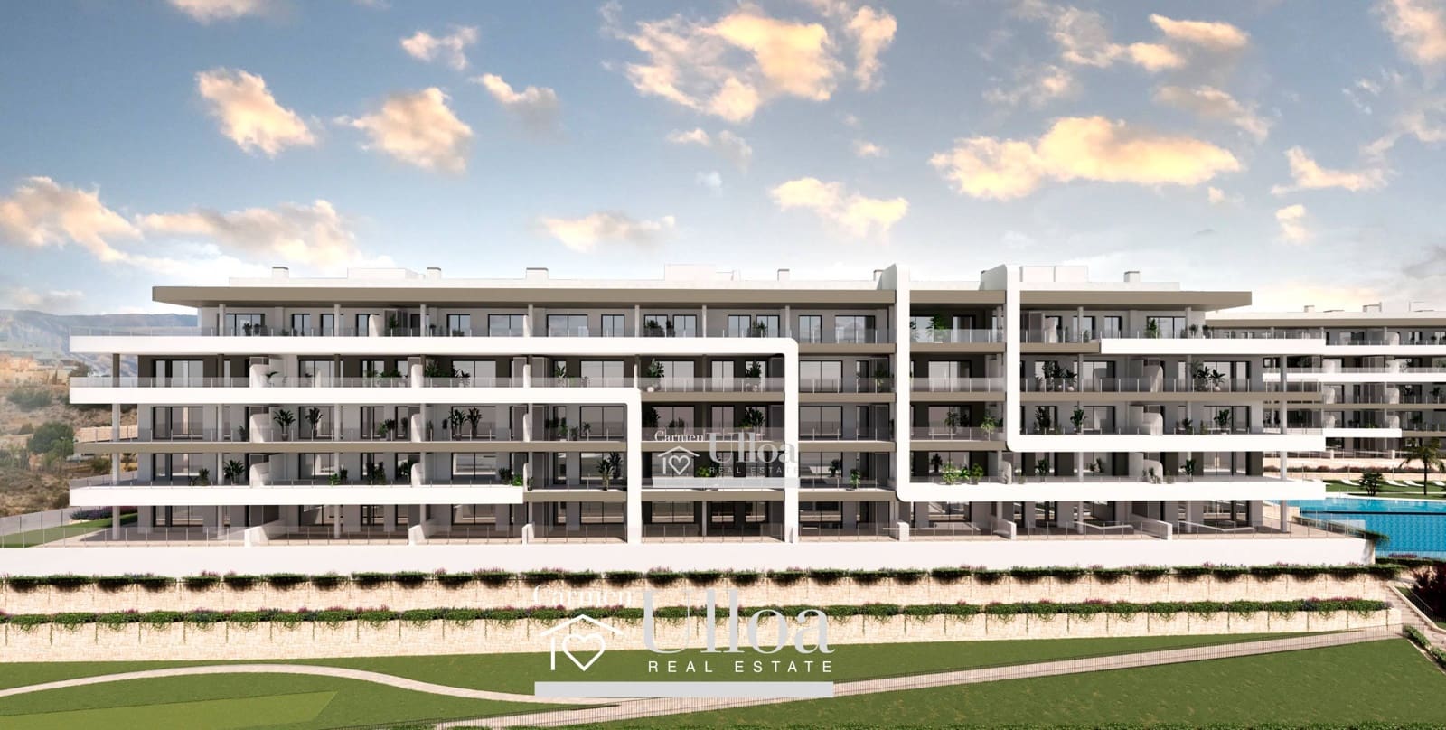 2 soveværelse Lejlighed til salg i Muchamiel / Mutxamel med swimmingpool garage - € 308.000 (Ref: 9791261)