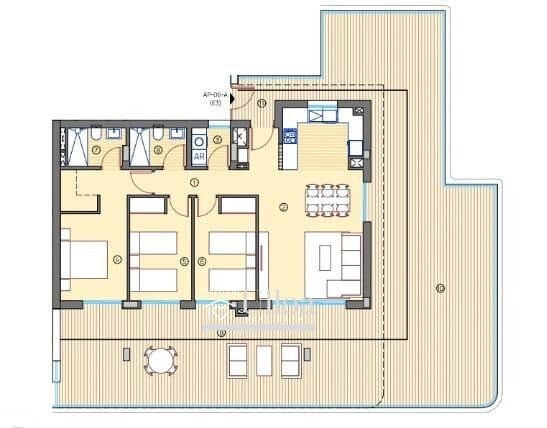 3 makuuhuone Kattohuoneisto myytävänä paikassa Muchamiel / Mutxamel mukana uima-altaan 
autotalli - 490 000 € (Ref: 9806656)