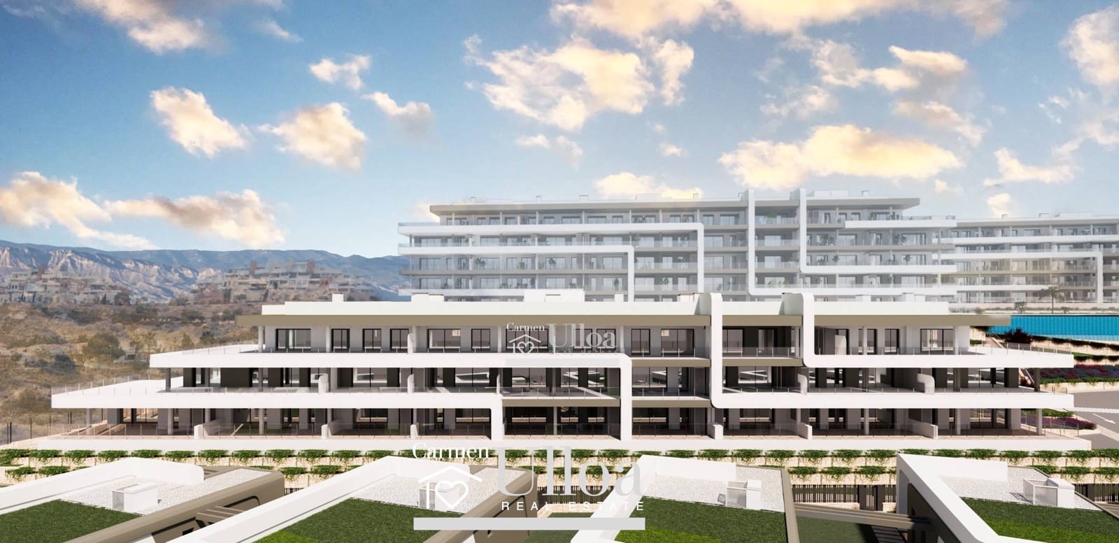 Apartamento de 3 habitaciones en Muchamiel / Mutxamel en venta con piscina garaje - 332.300 € (Ref: 9806659)