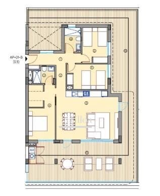 Apartamento de 3 habitaciones en Muchamiel / Mutxamel en venta con piscina garaje - 437.000 € (Ref: 9808187)