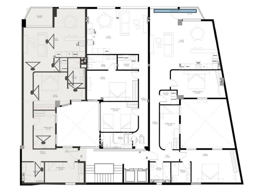 3 slaapkamer Flat te koop in Alicante stad - € 540.000 (Ref: 9812319)