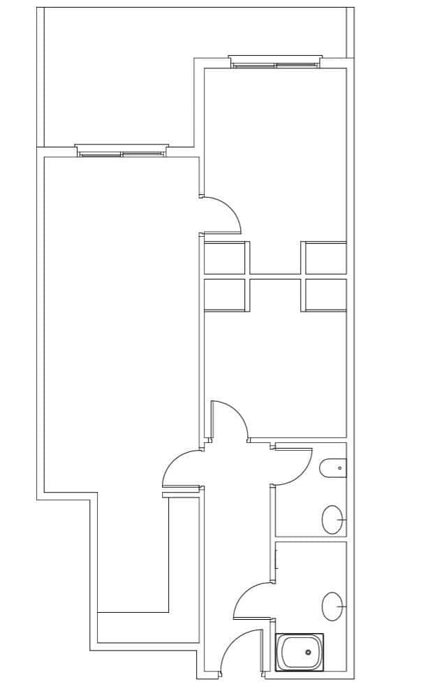 2 soveværelse Lejlighed til salg i Torrequebrada med swimmingpool garage - € 310.000 (Ref: 10037486)
