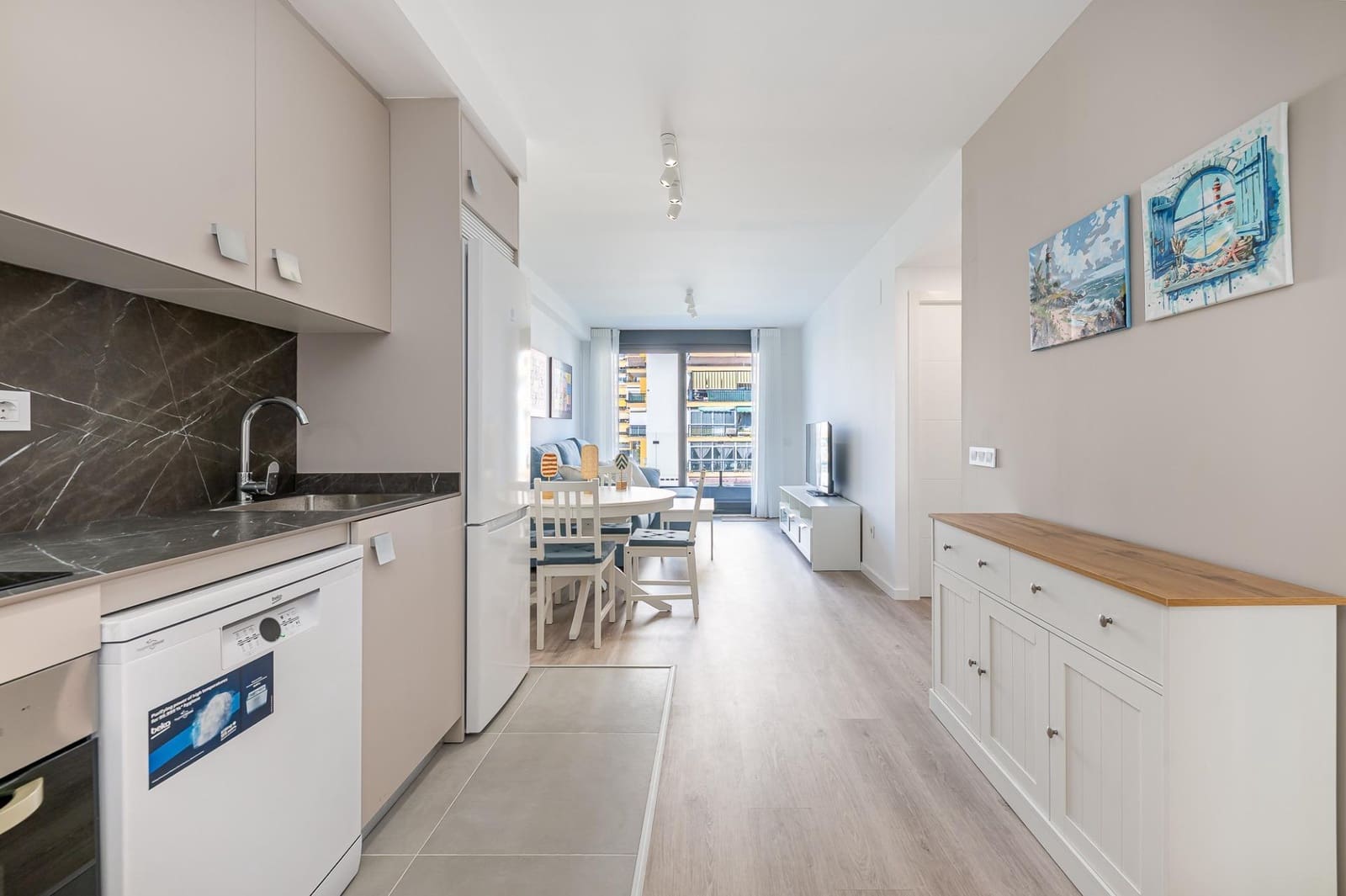 2 Zimmer Apartment zu vermieten in Las Lagunas de Mijas mit Garage - 1.300 € (Ref: 9770689)