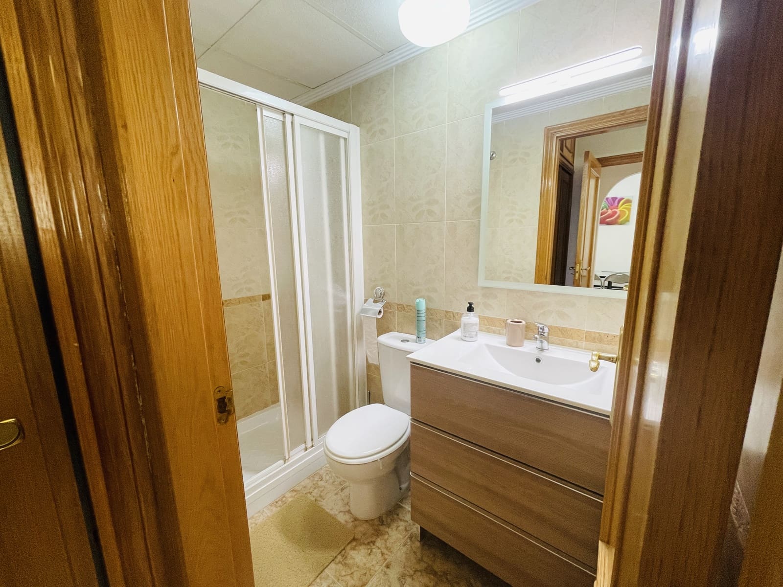 2 makuuhuone Rivitalo myytävänä paikassa Orihuela Costa mukana uima-altaan 
autotalli - 199 900 € (Ref: 9748209)