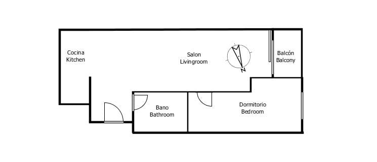 1 soveværelse Lejlighed til salg i Torrevieja med swimmingpool - € 151.000 (Ref: 9756735)