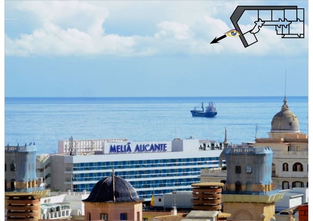 5 quarto Apartamento para venda em Casco Antiguo - Sant Cruz - Ayuntamiento, Alicante cidade - 685 000 € (Ref: 9552414)